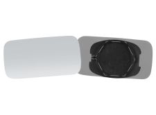 CRISTAL ESPEJO RETROVISOR LANCIA THEMA 1984-1994 CON SOPORTE / CONVEXO / AZUL / IZQUIERDO