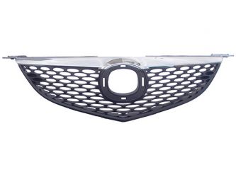 REJILLA MAZDA 3 2004-2007 FRENTE / 4 PUERTAS / MOLDURA CROMADA