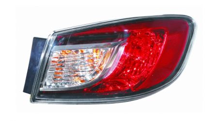 PILOTO TRASERO MAZDA 3 2009-2013 EXTERIOR / 4 PUERTAS / DERECHO