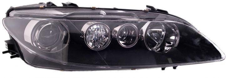 FARO MAZDA 6 2006-2008 BASE NEGRA / CON ANTINIEBLAS / DERECHO