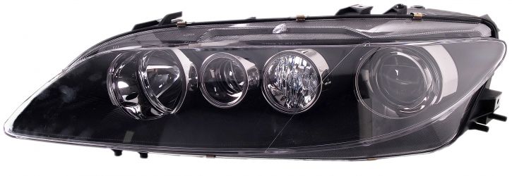 FARO MAZDA 6 2006-2008 BASE NEGRA / CON ANTINIEBLAS / IZQUIERDO