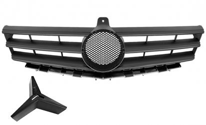 REJILLA MERCEDES CLASE A (W169) 2008-2012 FRENTE / NEGRA