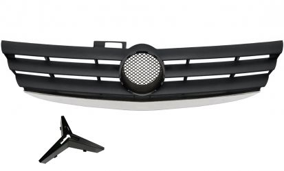 REJILLA MERCEDES CLASE A (W169) 2004-2008 FRENTE / NEGRA