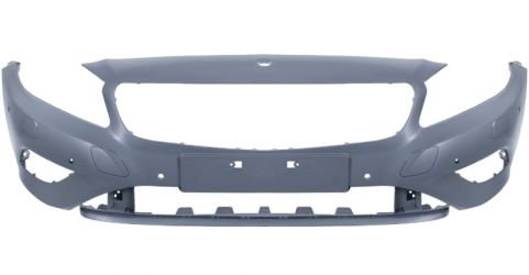 PARACHOQUES MERCEDES CLASE A (W176) 2012-2015 DELANTERO / CON LAVAFAROS / CON SENSOR / CON PARK ASSIST / IMPRIMADO