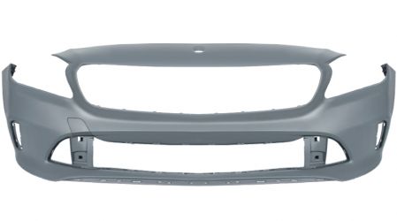 PARACHOQUES MERCEDES CLASE A (W176) 2015-2018 DELANTERO / AGUJEROS MOLDURA INFERIOR / IMPRIMADO