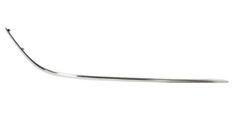 PERFIL MOLDURA MERCEDES CLASE C (W203) 2000-2004 PARACHOQUES DELANTERO / CROMADO / DERECHA