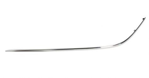 PERFIL MOLDURA MERCEDES CLASE C (W203) 2000-2004 PARACHOQUES DELANTERO / CROMADO / IZQUIERDA