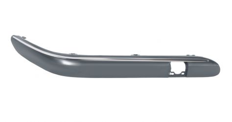 MOLDURA MERCEDES CLASE C (W203) 2004-2007 PARACHOQUES DELANTERO / CON PERFIL CROMADO / DERECHA
