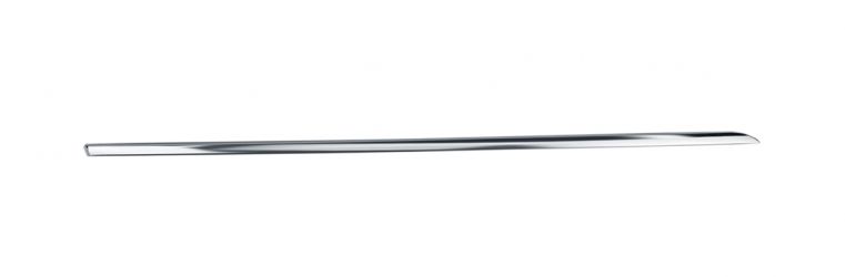MOLDURA PUERTA MERCEDES CLASE C (W204) 2007-2011 TRASERA / CROMADA / IZQUIERDA