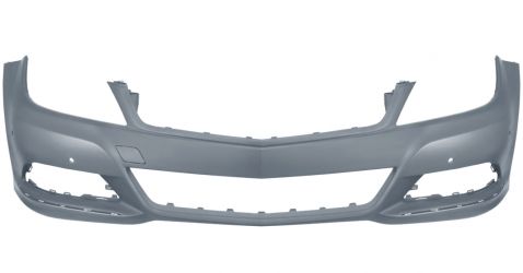 PARACHOQUES MERCEDES CLASE C (W204) 2011-2014 DELANTERO / MODELO ELEGANCE / AVANTGARDE / CON SENSOR / IMPRIMADO