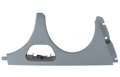 MOLDURA BAJO FARO MERCEDES CLASE E (W210) 1995-2000 CON LAVAFAROS / DERECHA