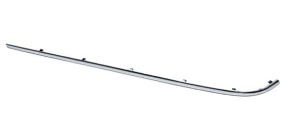 PERFIL MOLDURA MERCEDES CLASE E (W210) 2000-2002 PARACHOQUES TRASERO / CROMADO / IZQUIERDO