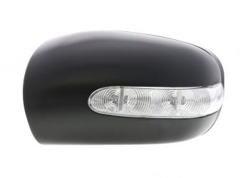 CARCASA ESPEJO MERCEDES CLASE E (W211) 2002-2006 CON PILOTO / CON LUZ CORTESIA / IMPRIMADA / IZQUIERDA