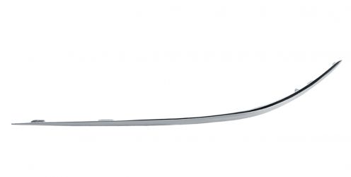 PERFIL MOLDURA MERCEDES CLASE E (W211) 2002-2006 PARACHOQUES DELANTERO / CROMADO / IZQUIERDA