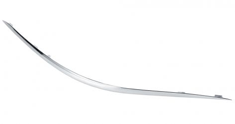 MOLDURA MERCEDES CLASE E (W211) 2006-2009 PARACHOQUES DELANTERO / CROMADA / DERECHA