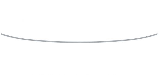MOLDURA MERCEDES CLASE E (W211) 2006-2009 PARACHOQUES TRASERO / CROMADA / CENTRAL