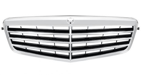 REJILLA MERCEDES CLASE E (W212) 2009-2013 FRENTE / CROMADA / NEGRA