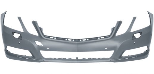 PARACHOQUES MERCEDES CLASE E (W212) 2009-2013 DELANTERO / MODELO ELEGANCE / CON LAVAFAROS / CON SENSOR / IMPRIMADO