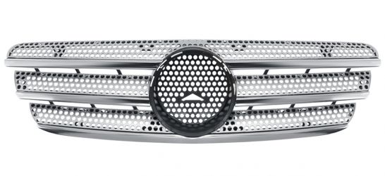 REJILLA MERCEDES CLASE M (W163) 1998-2002 FRENTE / GRIS