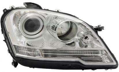 FARO MERCEDES CLASE M (W164) 2008-2011 BASE CROMADA / DERECHO