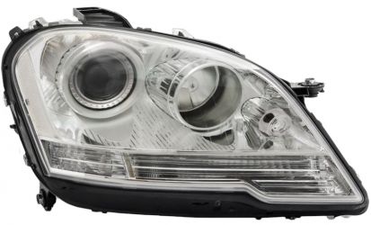 FARO MERCEDES CLASE M (W164) 2008-2011 BASE CROMADA / XENON / DERECHO