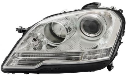 FARO MERCEDES CLASE M (W164) 2008-2011 BASE CROMADA / XENON / IZQUIERDO