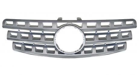 REJILLA MERCEDES CLASE M (W164) 2008-2011 FRENTE / CROMADA / PLATA