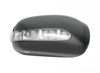 CARCASA ESPEJO MERCEDES CLASE S (W220) 2002-2005 CON PILOTO / CON LUZ CORTESIA / IMPRIMADA / DERECHO