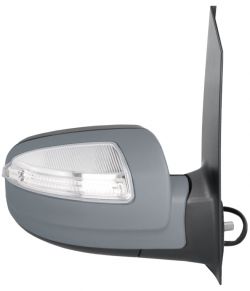 ESPEJO RETROVISOR MERCEDES VIANO (W639) 2010-2014 ELECTRICO / TERMICO / PILOTO / ABATIBLE ELECTRICAMENTE / IMPRIMADO / DERECHO