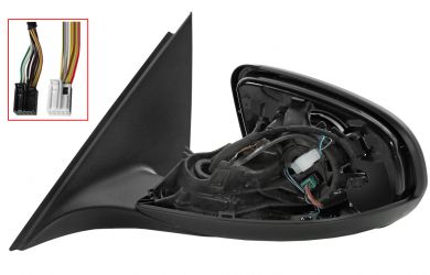 CUERPO ESPEJO RETROVISOR MERCEDES CLASE C (W205) 2014-2018 ELECTRICO / TERMICO / MEMORIA / ABATIBLE ELECTRICAMENTE / LUZ CORTESIA / IZQUIERDO