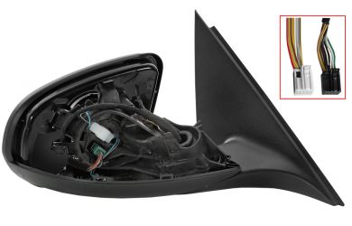 CUERPO ESPEJO RETROVISOR MERCEDES CLASE C (W205) 2014-2018 ELECTRICO / TERMICO / MEMORIA / LANE ASSIST / ABATIBLE ELECTRICAMENTE / LUZ CORTESIA / DERECHO