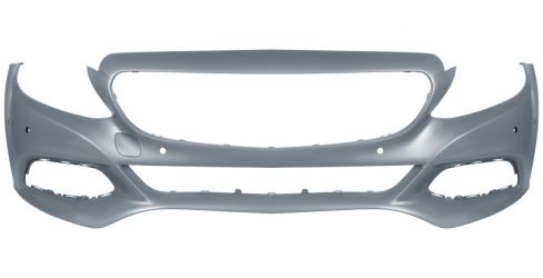 PARACHOQUES MERCEDES CLASE C (W205) 2014-2018 DELANTERO / CON 6 SENSOR / IMPRIMADO