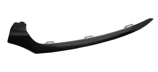 MOLDURA PARACHOQUES MERCEDES CLASE C (C205) COUPE / CABRIO 2015-2018 DELANTERA / NEGRA BRILLANTE / IZQUIERDA