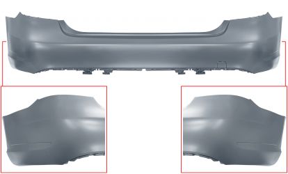PARACHOQUES MERCEDES CLASE E (W212) 2013-2016 TRASERO / SEDAN / IMPRIMADO