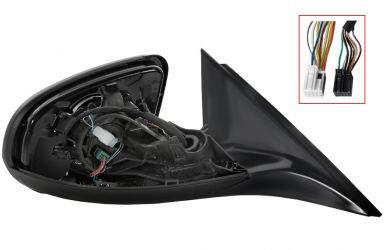 CUERPO ESPEJO RETROVISOR MERCEDES CLASE E (W213) 2016-2020 ELECTRICO / TERMICO / MEMORIA / LANE ASSIST / ABATIBLE ELECTRICAMENTE / LUZ CORTESIA / DERECHO