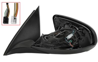 CUERPO ESPEJO RETROVISOR MERCEDES CLASE GLC (X253) 2015-2020 ELECTRICO / TERMICO / MEMORIA / LANE ASSIST / ABATIBLE ELECTRICAMENTE / LUZ CORTESIA / IZQUIERDO