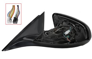 CUERPO ESPEJO RETROVISOR MERCEDES CLASE S (W222) 2017-2020 ELECTRICO / TERMICO / MEMORIA / LANE ASSIST / ABATIBLE ELECTRICAMENTE / LUZ CORTESIA / IZQUIERDO