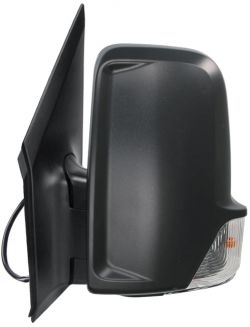 ESPEJO RETROVISOR MERCEDES SPRINTER (907/910) 2018-> BRAZO CORTO / ELECTRICO / TERMICO / PILOTO DESCUBIERTO DESCUBIERTO / LANE ASSIST / IZQUIERDO