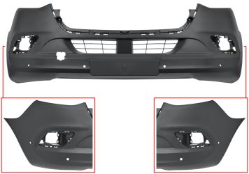 PARACHOQUES MERCEDES SPRINTER (907/910) 2018-> DELANTERO / CON ANTINIEBLAS / CON 6 SENSOR / CON PARK ASSIST