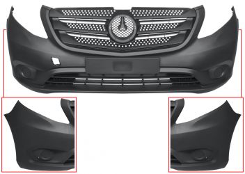 PARACHOQUES MERCEDES VITO (W447) 2014-> DELANTERO / CON REJILLA