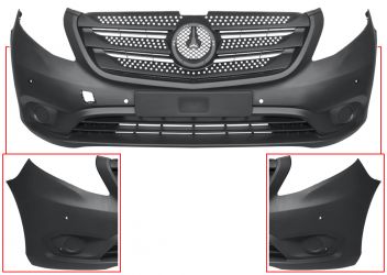 PARACHOQUES MERCEDES VITO (W447) 2014-> DELANTERO / CON REJILLA / CON 4 SENSOR