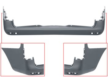 PARACHOQUES MERCEDES VITO (W447) 2014-> TRASERO / CHASIS LARGO / IMPRIMADO