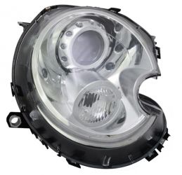 FARO MINI ONE 2007-2010 XENON / BASE CROMADA / PILOTO BLANCO / DERECHO