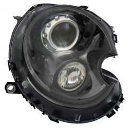 FARO MINI ONE 2007-2010 XENON / BASE NEGRA / PILOTO AMBAR / DERECHO