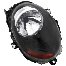 FARO DELANTERO MINI COOPER 2021-2024 FONDO NEGRO / PILOTO AMBAR / DERECHO