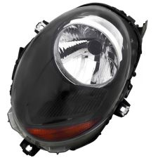 FARO DELANTERO MINI COOPER 2021-2024 FONDO NEGRO / PILOTO AMBAR / IZQUIERDO