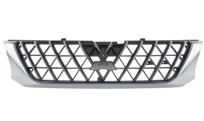 REJILLA MITSUBISHI L200 2000-2004 FRENTE / CROMADA / NEGRA