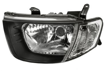 FARO MITSUBISHI L200 2005-2010 CABINA SIMPLE / PILOTO BLANCO / MANUAL / IZQUIERDO