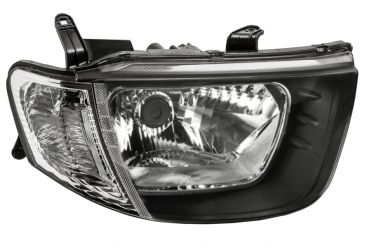 FARO MITSUBISHI L200 2005-2010 CABINA SIMPLE / PILOTO BLANCO / ELECTRICA / DERECHO