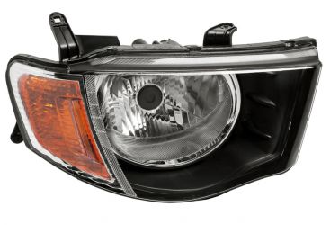 FARO MITSUBISHI L200 2005-2010 CABINA DOBLE / PILOTO AMBAR / MANUAL / DERECHO
